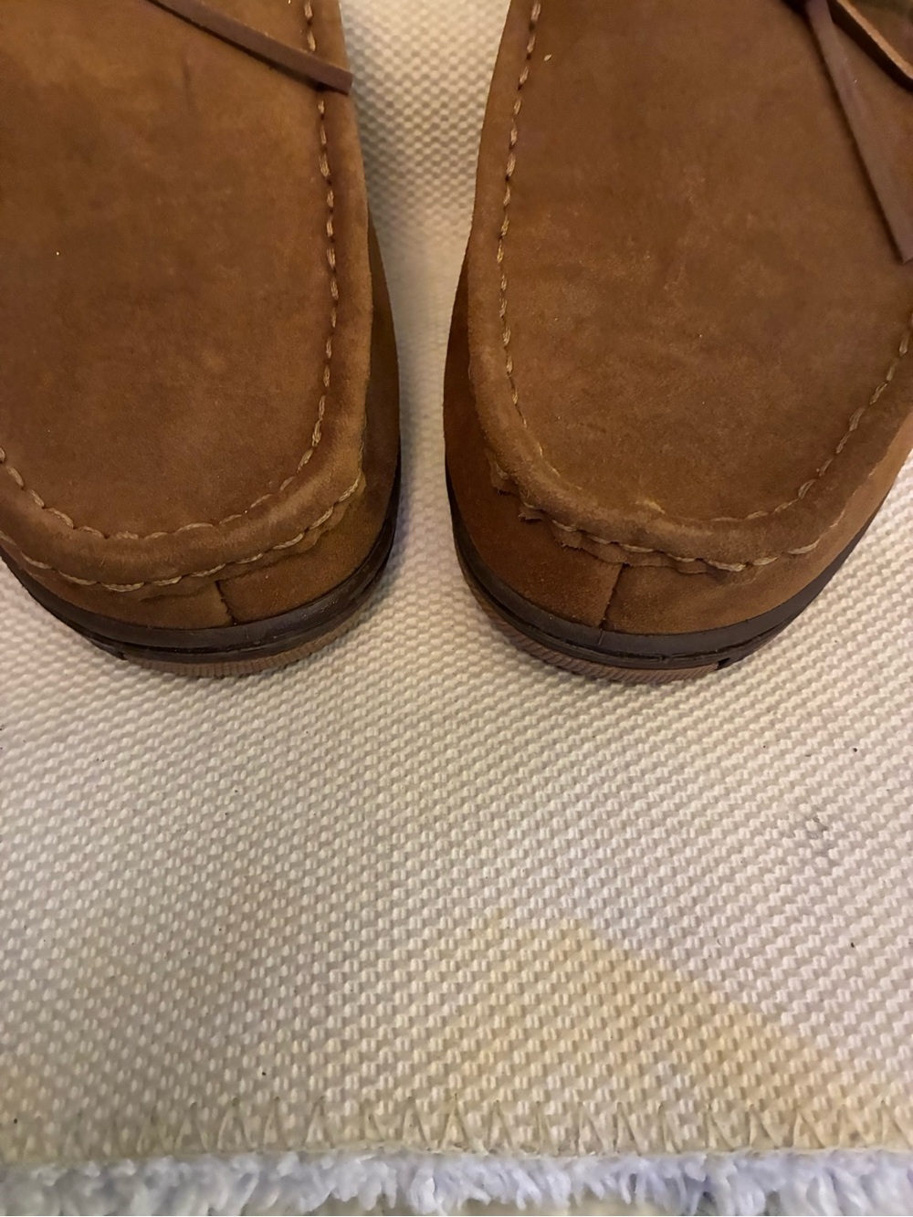 Rockport Men’s Brown Suede Slip-On Moccasin Loafers-size 11.5-12 - Picture 5 of 8